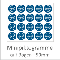 Minipikogramme DIN ISO 7010